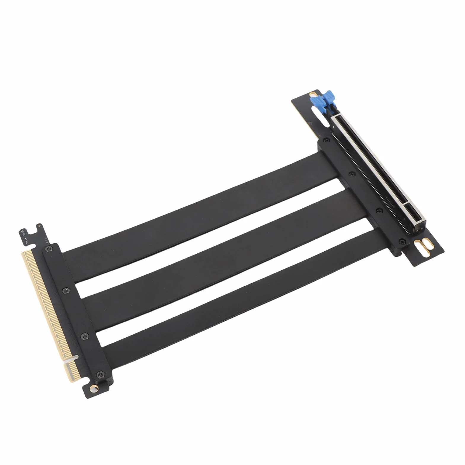 Kabel Riser PCIe 5.0 X16, 128 Gb/s Ekranowany, Wstecznie Kompatybilny z RTX 4090 Ti, Kabel Przedłużający GPU Plug and Play do Obudowy Komputera, Serwera ITX, Zestawy Komputerowe