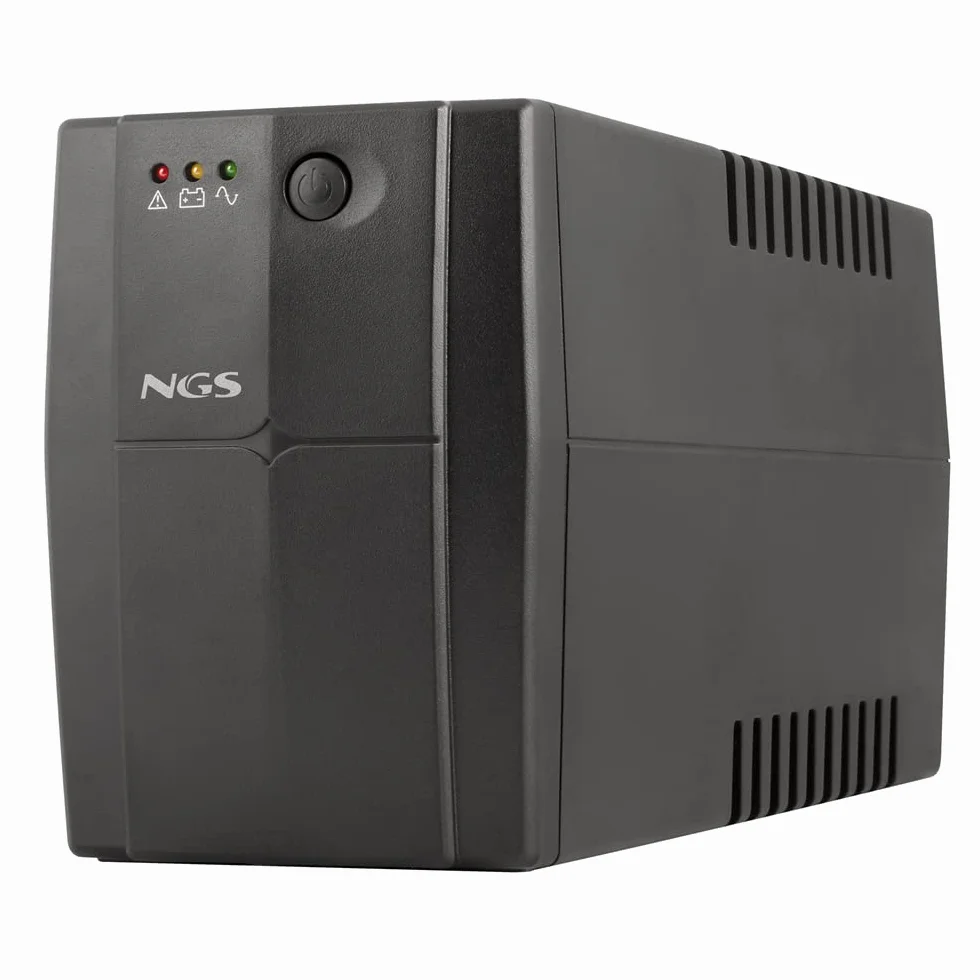 NGS FORTRESS900V2 - Zasilacz Awaryjny, Off Line UPS 600 VA, Stałe Napięcie Wyjściowe 360W, na 2 Wtyczki Schuko