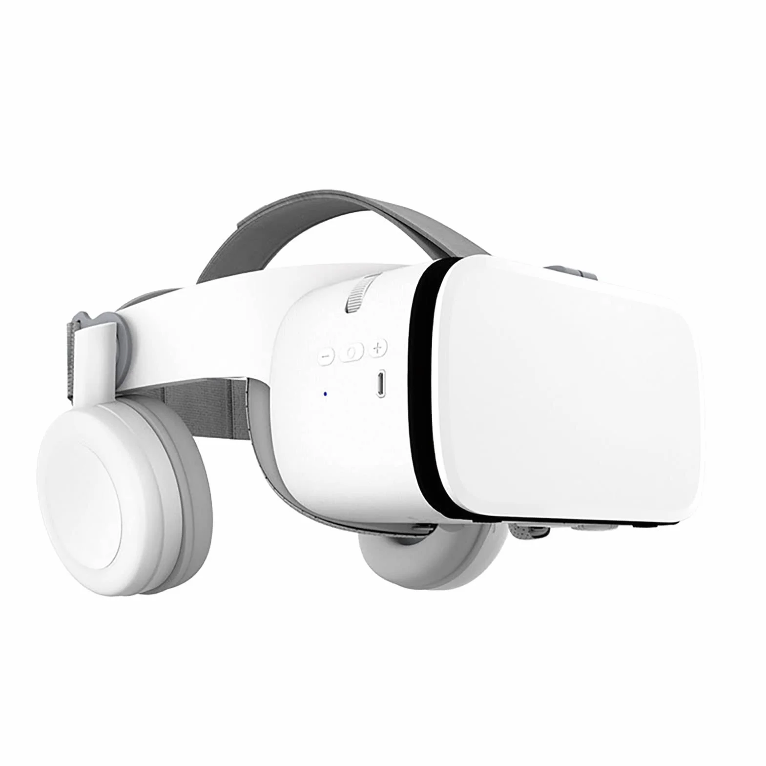 Gogle VR Z Pilotem, Okulary Do Filmów 3D I Gier Wideo, Realidad Virtuales System Gier, Zestaw Słuchawkowy Do iPhone'a Apple Android PC Phone (Biały, Rozmiar: 1)