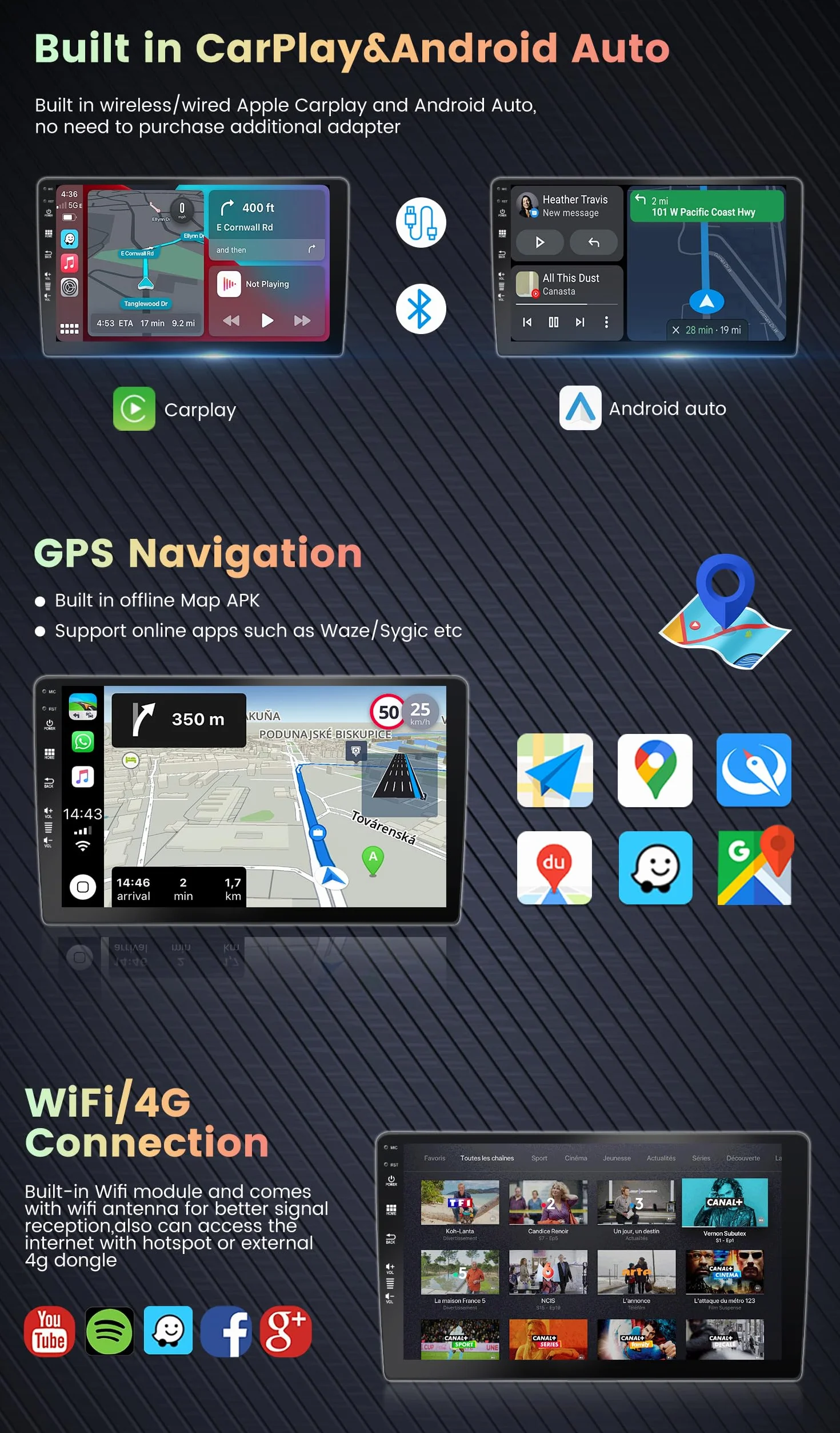 KEC [6G + 128G] IPS 9" Android 15 radio samochodowe do Mazda 3 2004-2012 z nawigacją Octa Core-[wbudowany CarPlay/Android Auto/DSP/Mirror Link/GPS Navi/360 Camera/Bluetooth 5.0/WiFi/USB
