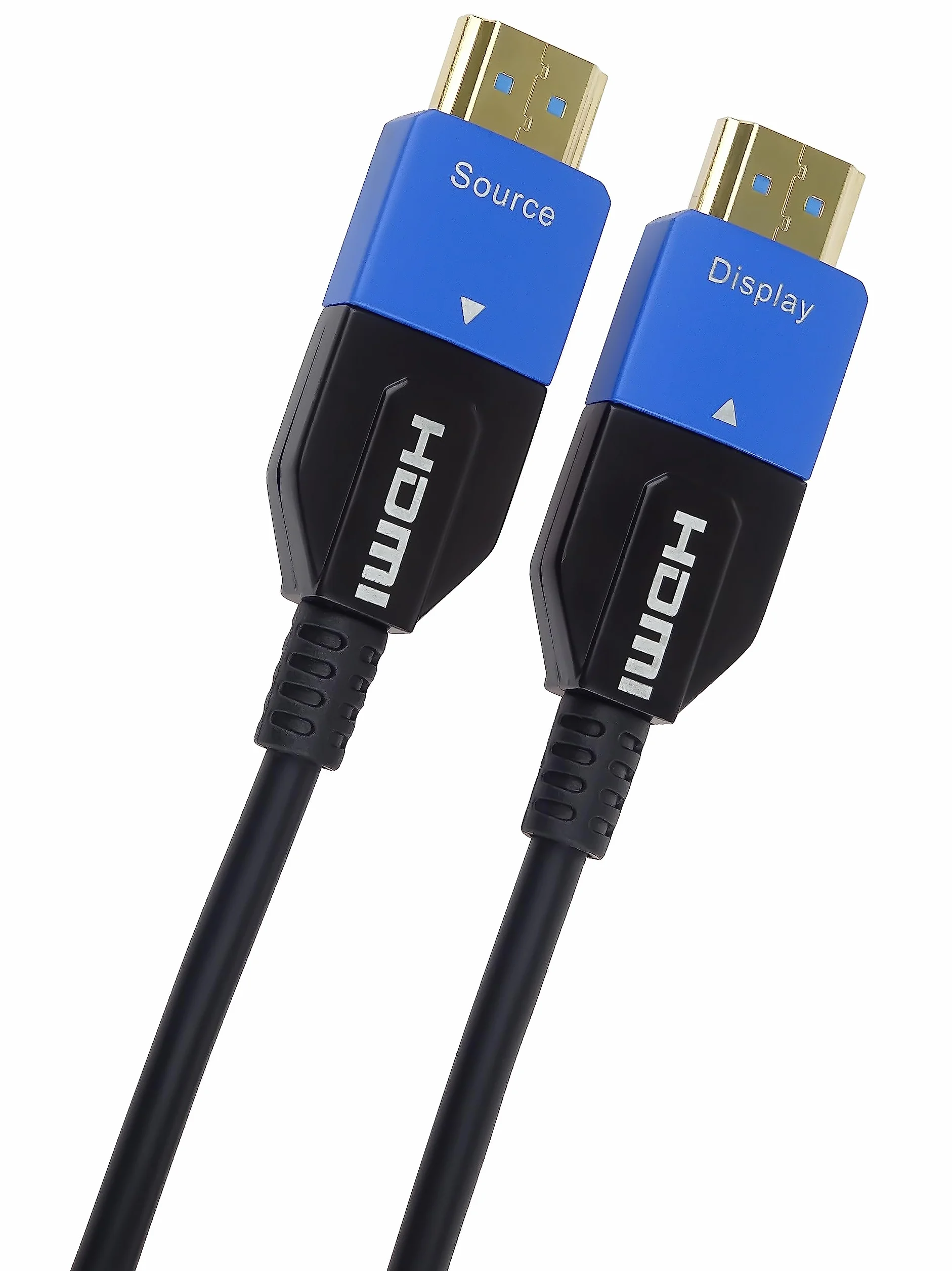PremiumCord 8K Ultra High Speed HDMI 2.1 optyczny aktywny kabel światłowodowy, 48 Gbit/s, HDMI 2.1, 3D, EDID, ARC, HDR, rozdzielczość 8K 60 Hz 4320p, 4K @ 120 Hz, wytrzymała konstrukcja, pozłacana,