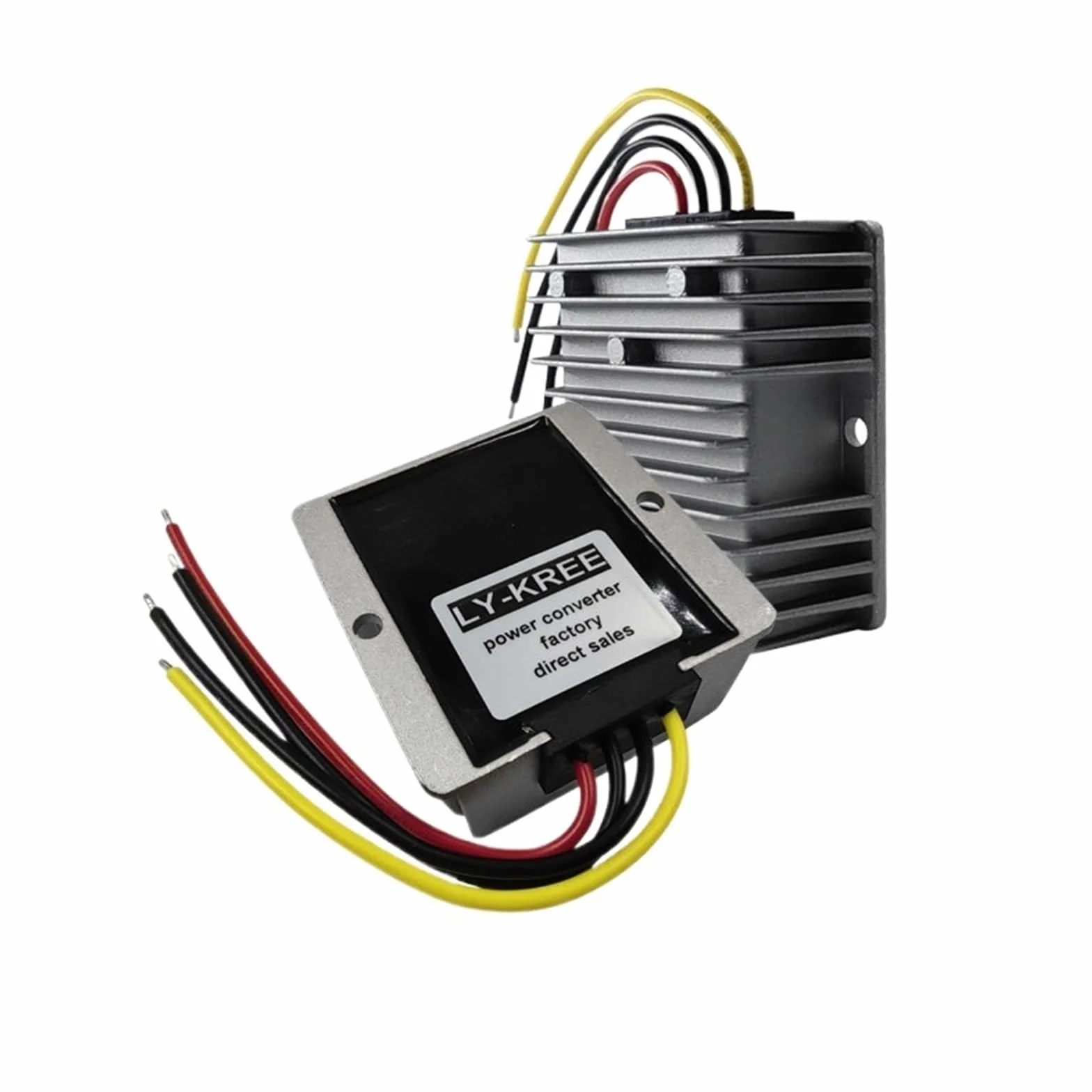 Adapter konwertera zasilania 48 V na 5 V Transformator 36 V do 5 V moduł blokowy na pokładzie stabilizacja napięcia 10 A 20 a (kolor: 36 V 48 V do 5 V 15 A)