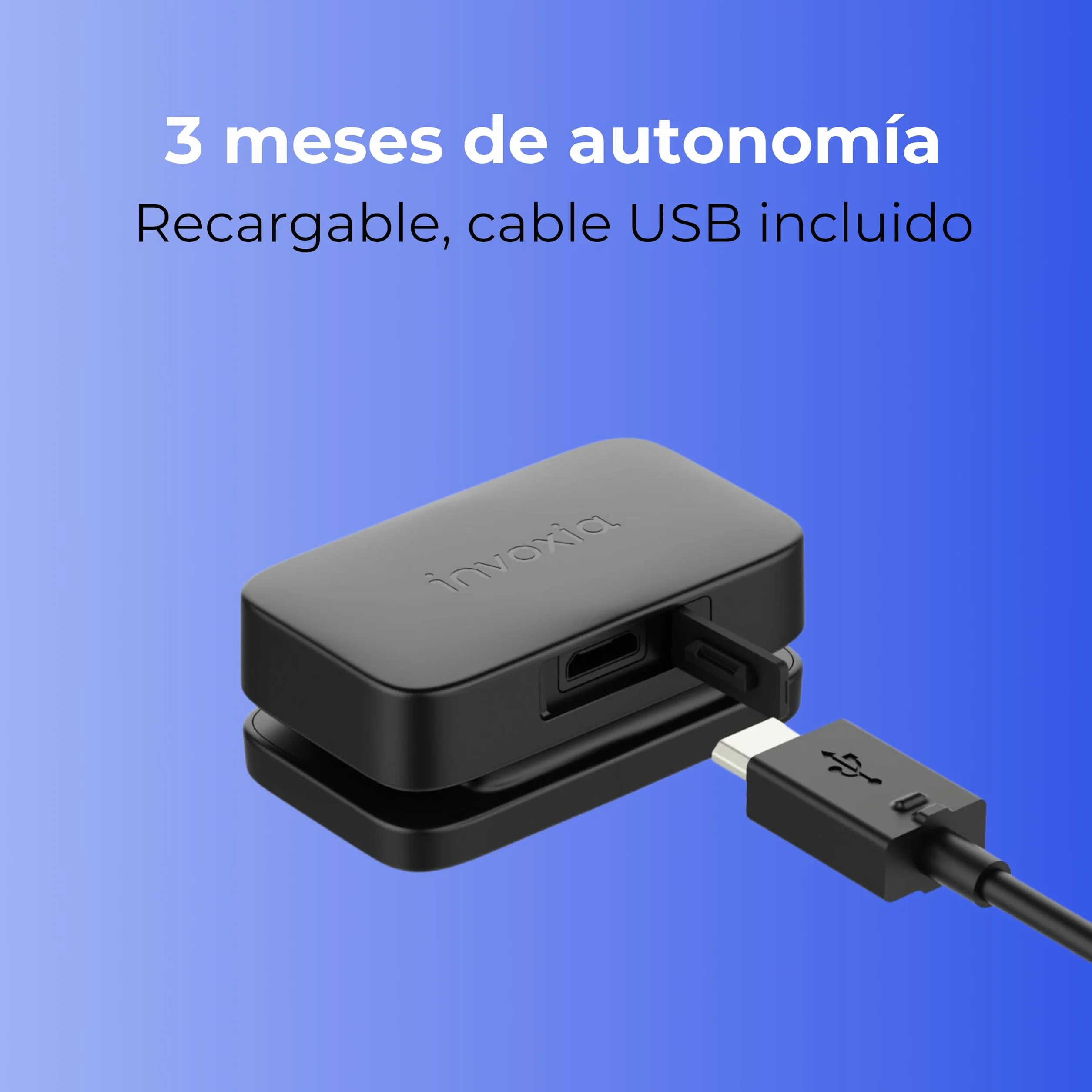 Invoxia Mini Tracker GPS, wodoodporny tracker GPS z alarmami antykradzieżowymi w czasie rzeczywistym, do 3 miesięcy autonomii, 1-letnia subskrypcja w zestawie, mały i lekki, blokada kluczyka do łodzi