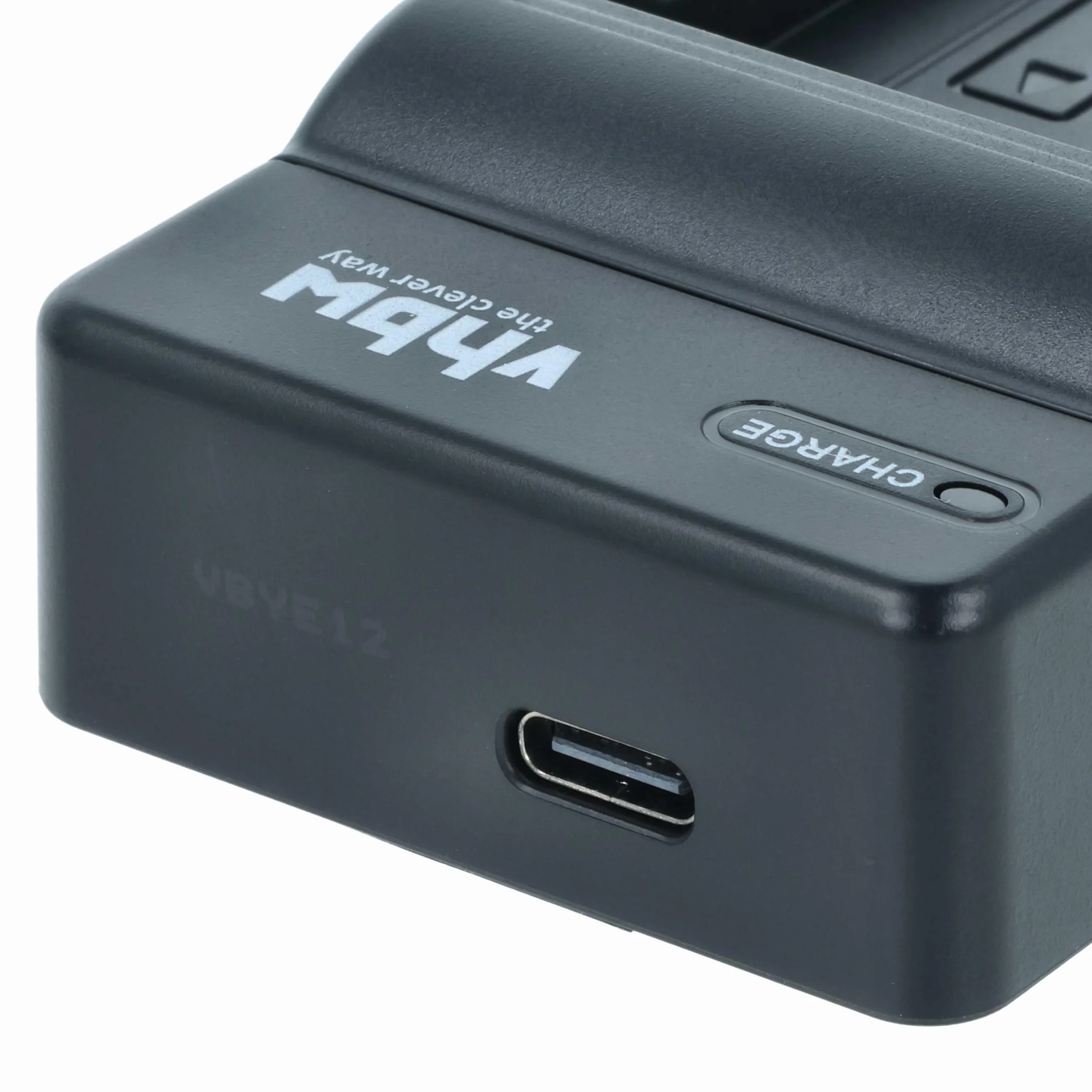 vhbw Ładowarka USB kompatybilna z Panasonic Lumix DMC-FS35, DMC-FS37, DMC-FS40 kamera / akumulator - stacja ładowania, wskaźnik ładowania, 4,2 V