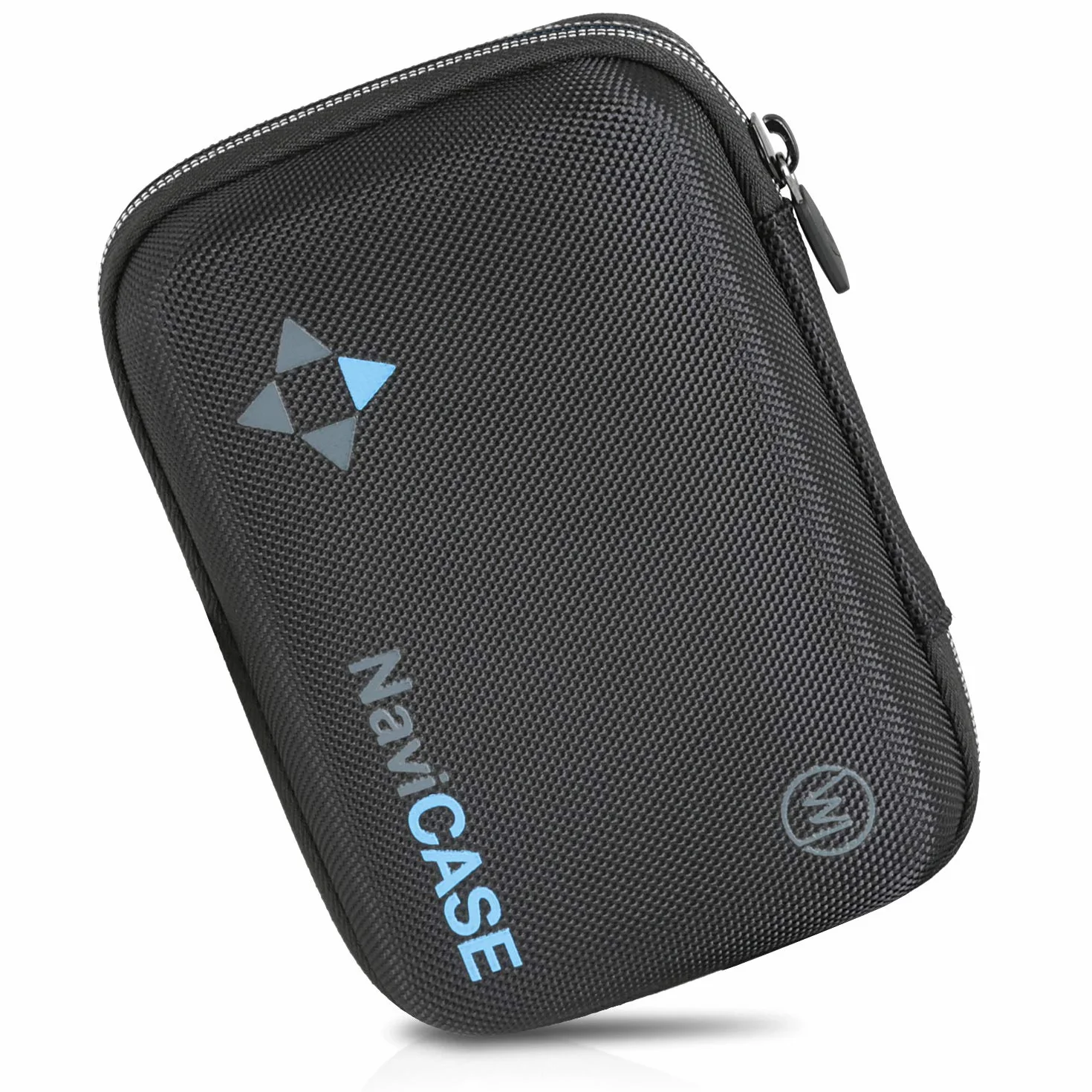 Wicked Chili AntiShock Case Pokrowiec ochronny dla dysku twardego, SSD i | urządzeń nawigacyjnych (maks. 15 x 10 x 4,5 cm, kieszeń na kabel do ładowania)