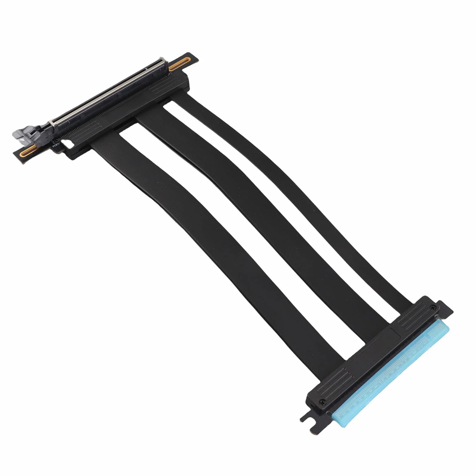 Topiky Dwurzędowy Przedłużacz Karty Graficznej PCIe Gen5 X16, Konstrukcja Przeciwzakłóceniowa Zapewniająca większą wydajność, 20 Cm