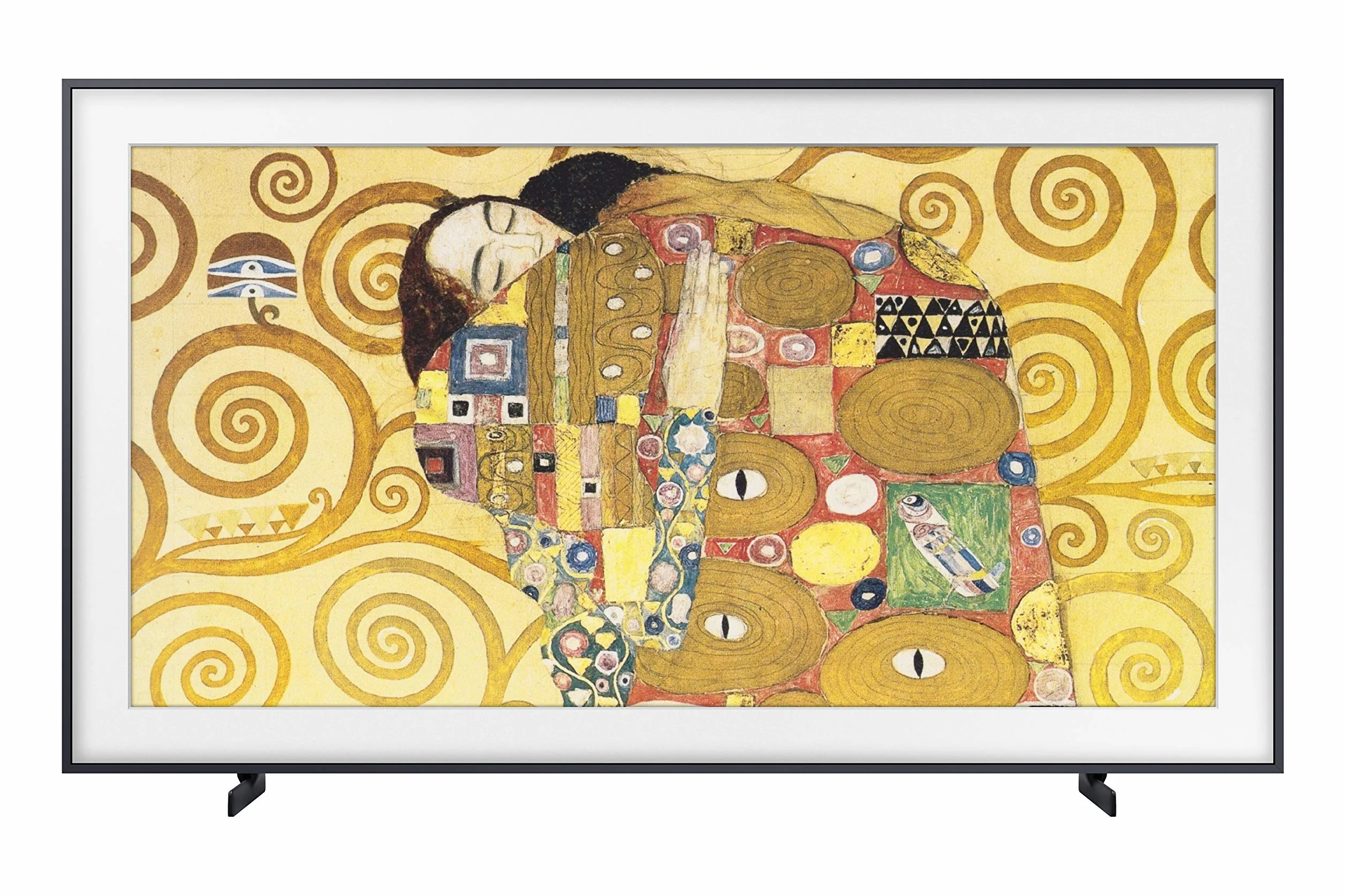 Samsung QE32LS03TBK QLED FHD 2020 Smart TV 32", Full HD, HDR 10+, sztuczna inteligencja, Multi View, tryb Ambient, One Remote Control, uchwyt ścienny bez luki w zestawie, z wbudowaną Alexą