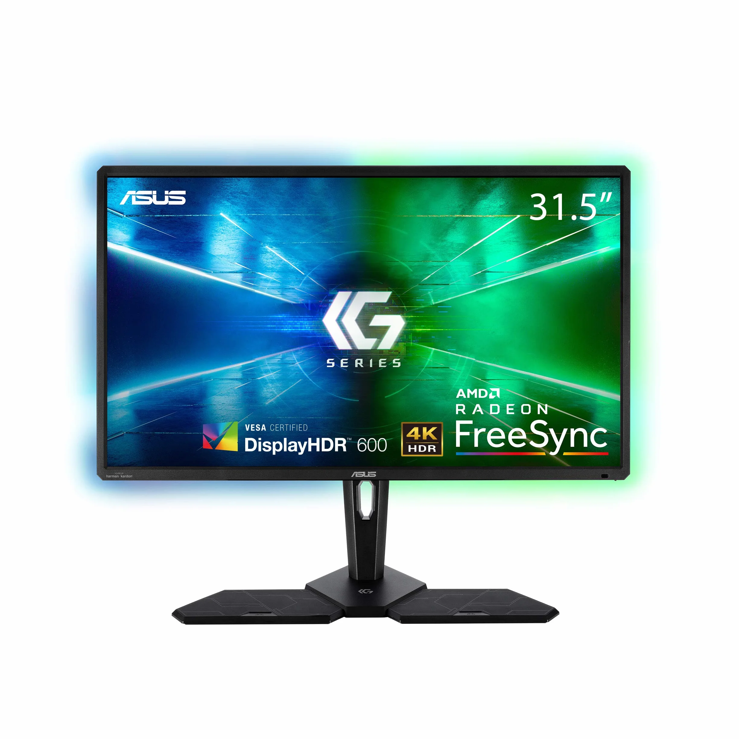 Asus CG32UQ 32 Cale, Monitor Gamingowy 4K (3840 x 2160), Czarny