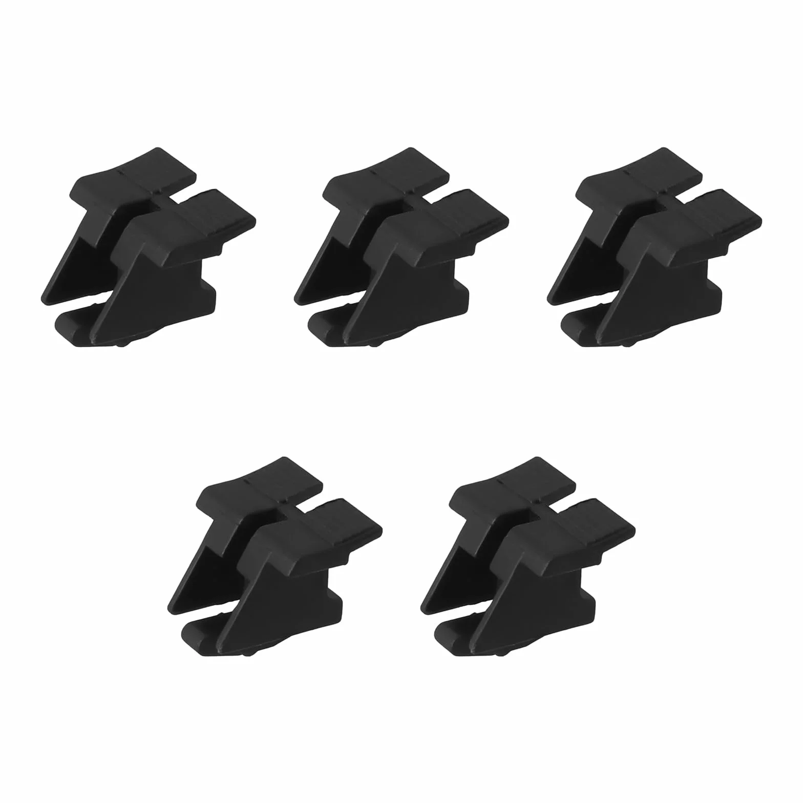 Zestaw 5 gniazd PCIE 16X Gaming PCIE 16X Slot Retention Clip Gniazdo karty graficznej z klipsem mocującym Fishtail, idealne do biura, gier i codziennego użytku