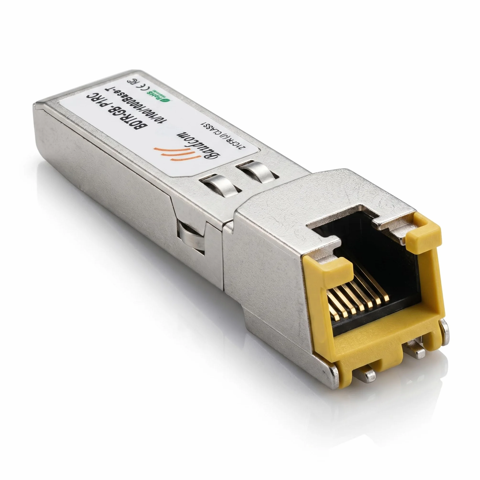 Moduł 1G SFP do RJ45 Mini-Gbic 100-metrowy, miedziany transceiver 1000Base-T kompatybilny z Cisco GLC-T/SFP-GE-T, Meraki MA-SFP-1GB-TX, Ubiquiti UniFi UF-RJ45-1G, Netgear, Zyxel, D-Link, TP-Link i