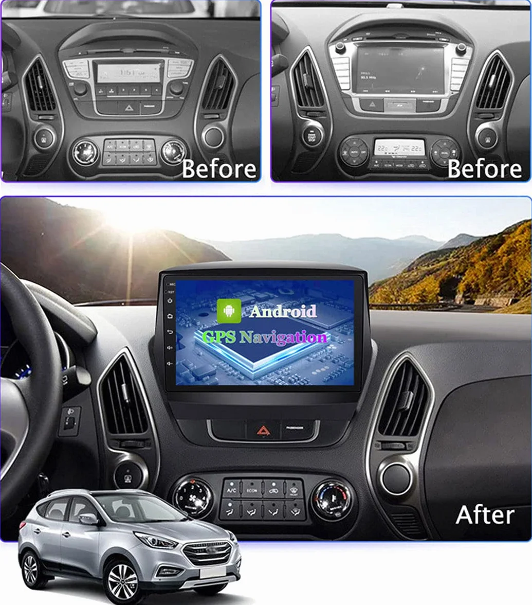 System nawigacji GPS dla lX35 2010-2013 Navigator, unikanie korków, bezpłatna mapa aktualizacji, obsługa łącza lustrzanego, WiFi, GPS, wejście USB, wejście kamery cofania.