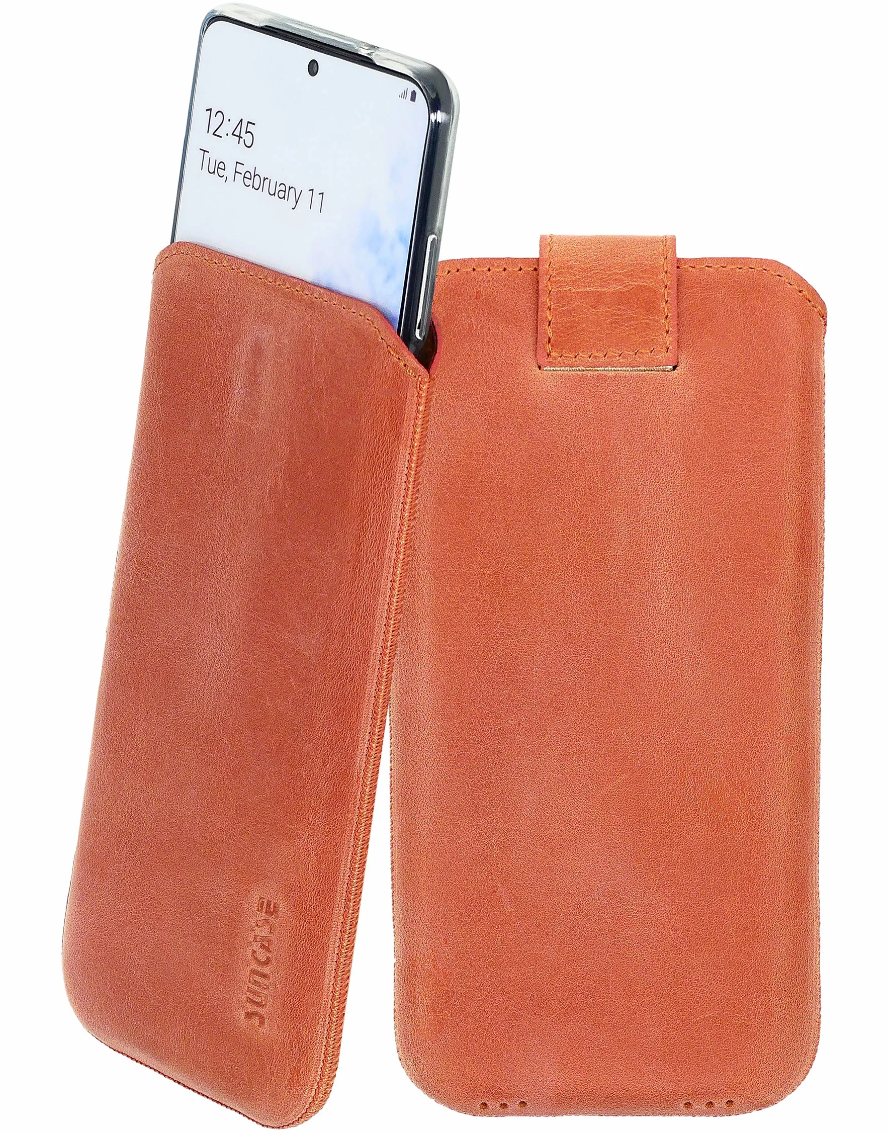 Suncase Etui kompatybilne z Sony Xperia 1 IV 5G etui z dodatkowym etui / etui typu bumper z funkcją wyciągania, pokrowiec na telefon komórkowy, etui ochronne w kolorze antycznego łososia