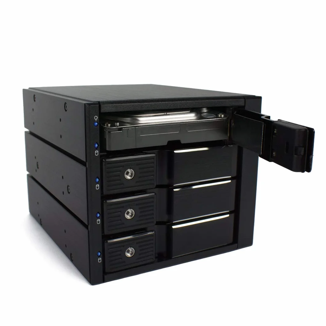 Fantech BP-SA3141 SAS + SATA Backplane do 4× 3,5" HDD, czarny