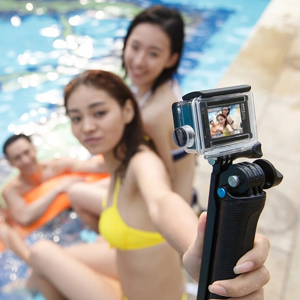 Suptig Obudowa wodoodporna obudowa do GoPro Hero 4 Hero 3+ Hero3 zewnętrzna kamera sportowa do ładowania pod wodą - wodoodporna do 40 m