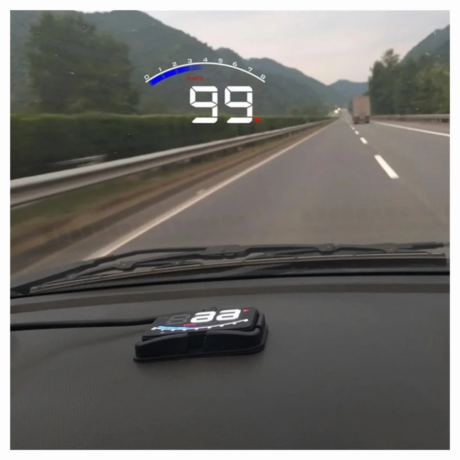 M6 Wyświetlacz HUD Head Up Stylizacja Samochodu Wyświetlacz Hud Ostrzeżenie O Przekroczeniu Prędkości Projektor Na Przedniej Szybie System Alarmowy Universal Auto Przyrząd Wielofunkcyjny