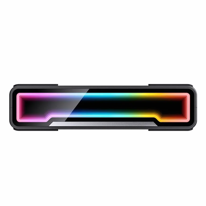 Jonsbo ZK-120B ARGB PWM wentylator 120 mm, 3 sztuki, czarny – cichy i mocny, RGB, 2200 obr./min