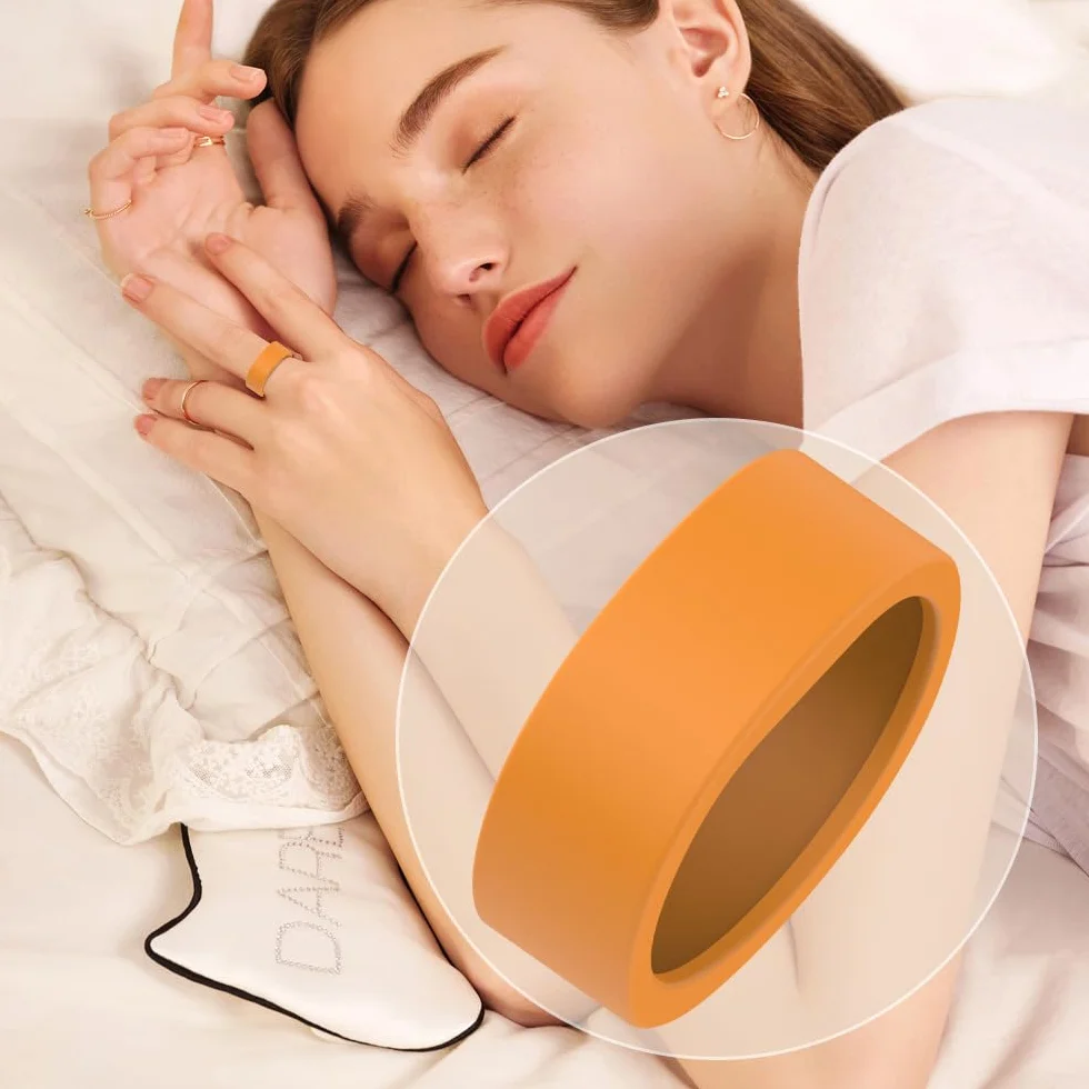 Pokrowiec ochronny silikonowy Smart Ring do RingConn Gen2 i Gen2 Air, wodoodporny, 8 szt. (M)