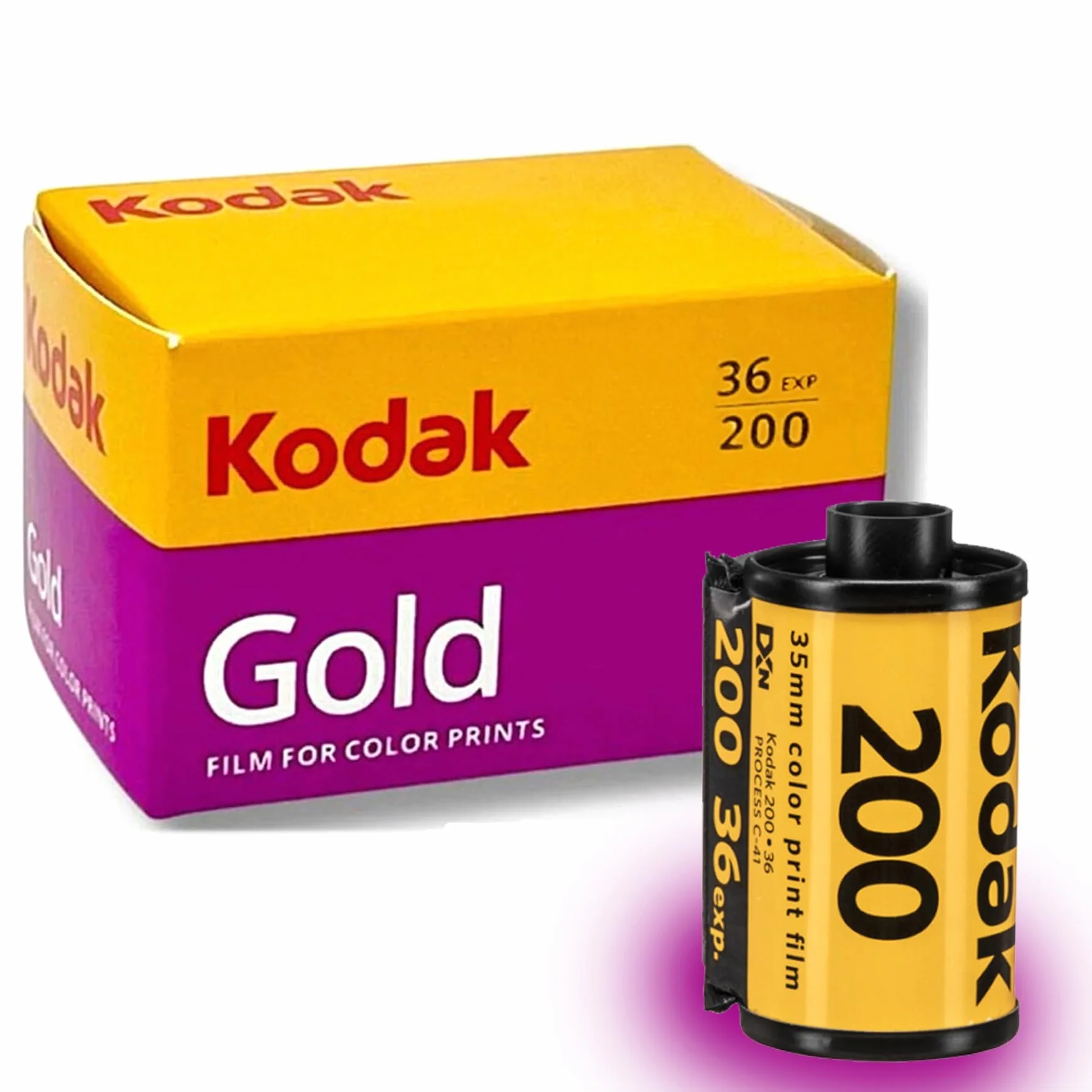Kodak Złoto 200ASA 35mm - 36 Exp pojedyncze