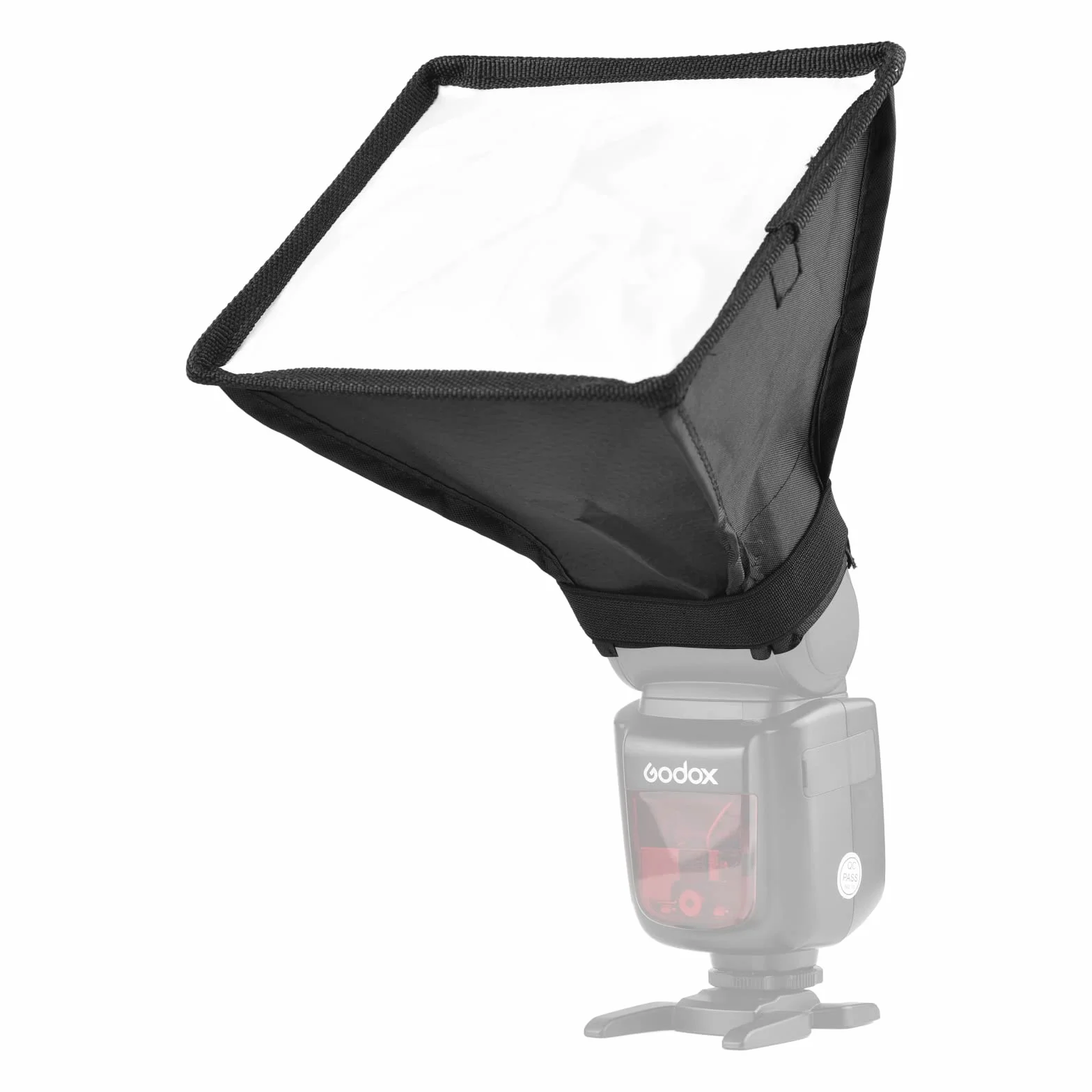 FAJIA 17 x 15 cm / 6,7 x 6 cali mini uniwersalna kamera błyskowa Softbox Speedlite składany dyfuzor z wymienną torbą do przenoszenia do kamery błyskowej