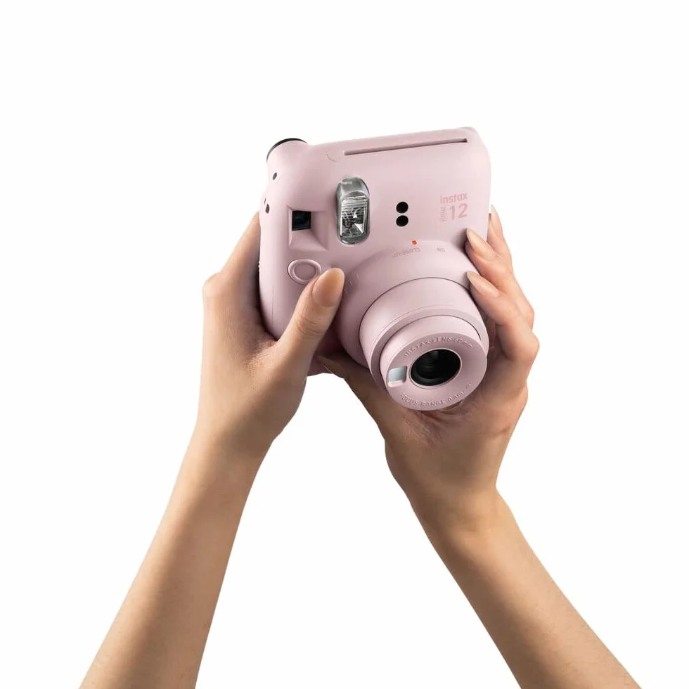 Fujifilm Instax Mini 12 aparat natychmiastowy z 40 filmami - kwiat różowy