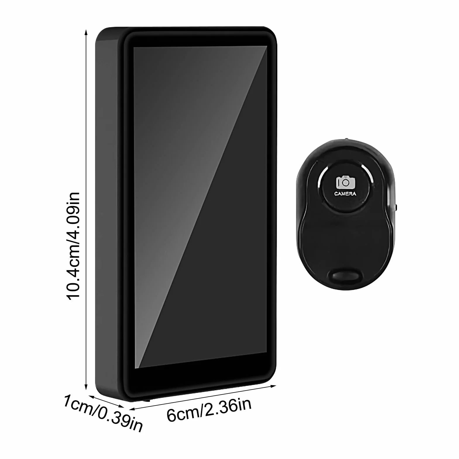 Monitor do Selfie do Tworzenia Vlogów Monitor Selfie Z Tyłu Aparatu Do | Akcesoria Do Smartfona Z Mocowaniem Magnetycznym Do Użytku Wewnątrz I Na Zewnątrz