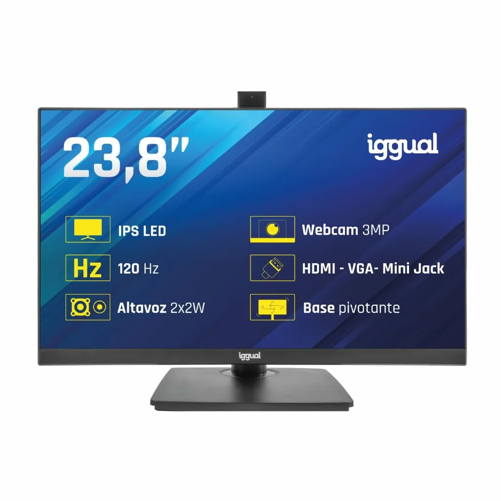 Monitor iggual IGG320020 23,8" Full HD
