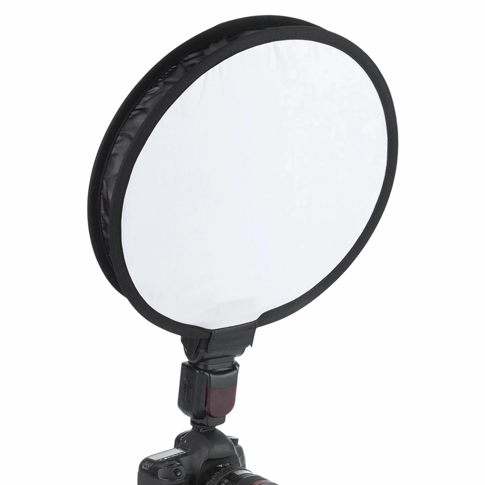 Przenośny Dyfuzor Softbox, 40CM Nylon Wielofunkcyjny, Składany Dyfuzor Studyjnej Lampy Błyskowej Softbox Okrągły Kształt Speedlite Softbox Dyfuzor z torbą do Przenoszenia na