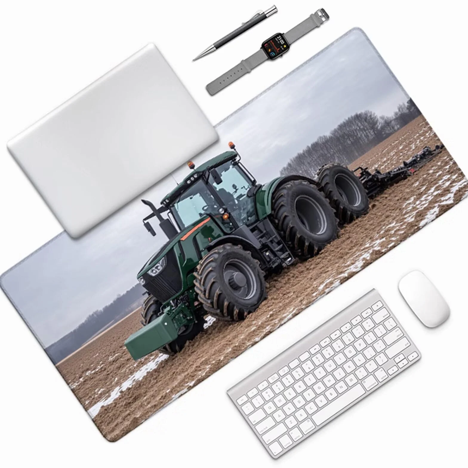 Podkładka pod mysz dla graczy, 1600 x 800 x 3 mm, podkładka pod mysz, duża, z antypoślizgową gumową podstawą, podkładka pod mysz XXL z przyszytymi krawędziami, akcesoria do gier, do biura, komputera