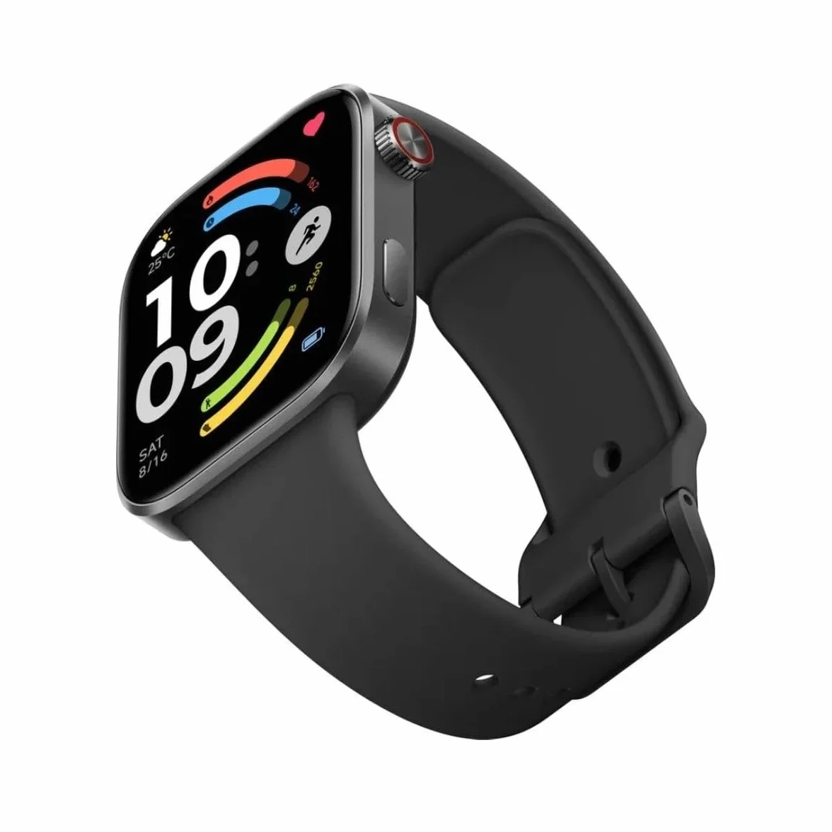 XIAOMI Redmi Watch 6 NFC Obsydian Czarny | Monitor 2.07, serce, sen, stres, ponad 150 trybów sportowych, GPS, 5ATM, Android i iOS