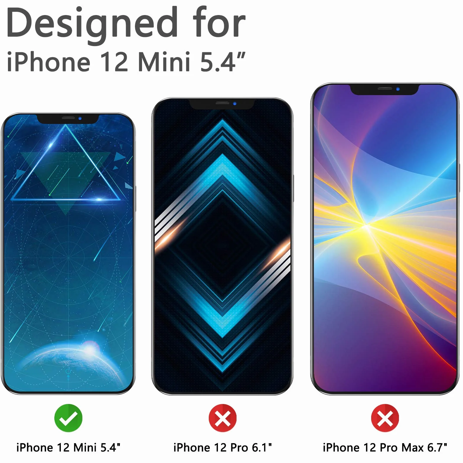 Folia ochronna ze szkła hartowanego do iPhone'a 11, iPhone'a 11, ochrona przed wzrokiem, folia ze szkła hartowanego, z łatwą instalacyjną tacą (5,4 cala) (2)