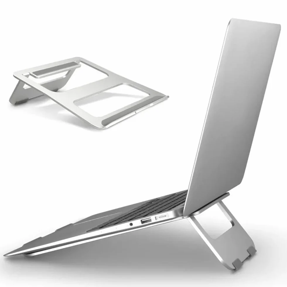 Podstawka pod laptopa, Aluminum Alloy Desktop Heat Dissipation Laptop Stand & Riser Holder,Akcesoria do biurka
