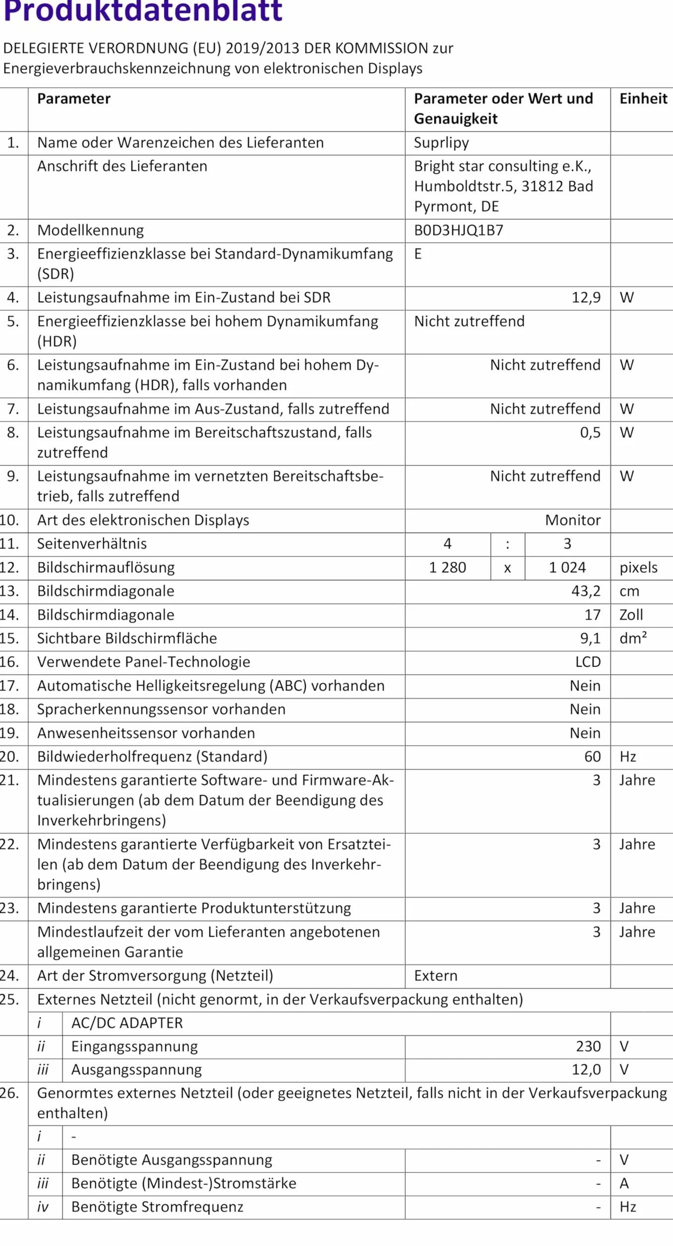 43,2 cm (17 cali) ekran dotykowy, 1280 x 1024, obsługuje HDMI, VGA, AV, USB, BNC, 10 pojemnościowych monitorów TFT LED do komputerów PC, laptopów, Xbox, PS5, PS4, przełączników, systemów POS,