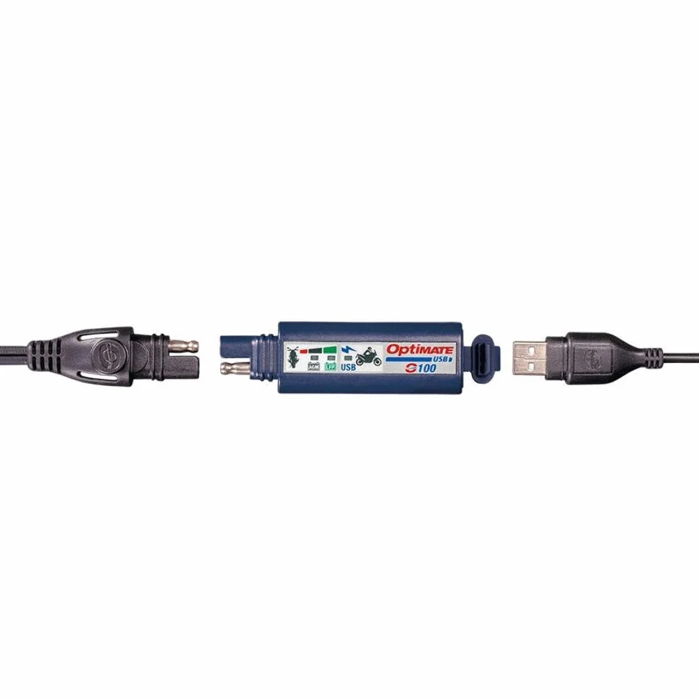 Optimate O-100v3 TecMate USB O-100, inteligentna ładowarka USB 2400 mA z trybem czuwania i monitorem akumulatora pojazdu