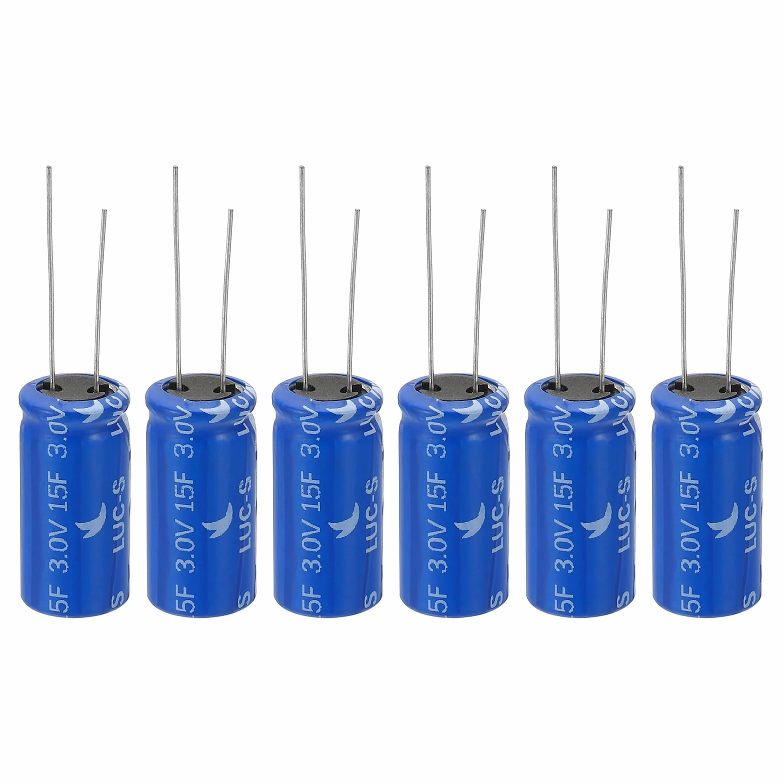 PATIKIL 6 sztuk Kondensator Super 3V 15F Kondensatory Super Aluminium 051 X 051 X 098" Typ Cewki Do Przechowywania Energii Backup Na pokładzie