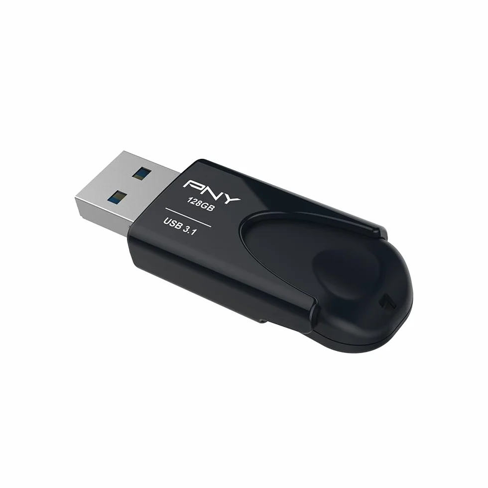 PNY Attaché 4 USB 3.1 Flash Drive prędkość odczytu do 80 MB/s - 128 GB