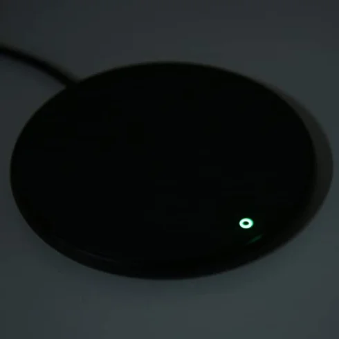 Inteligentny Podgrzewacz USB do Kubków z Przełącznikiem Dotykowym, Czarny, dla Kubków z Płaskim Dnem, Średnica 10,3 cm