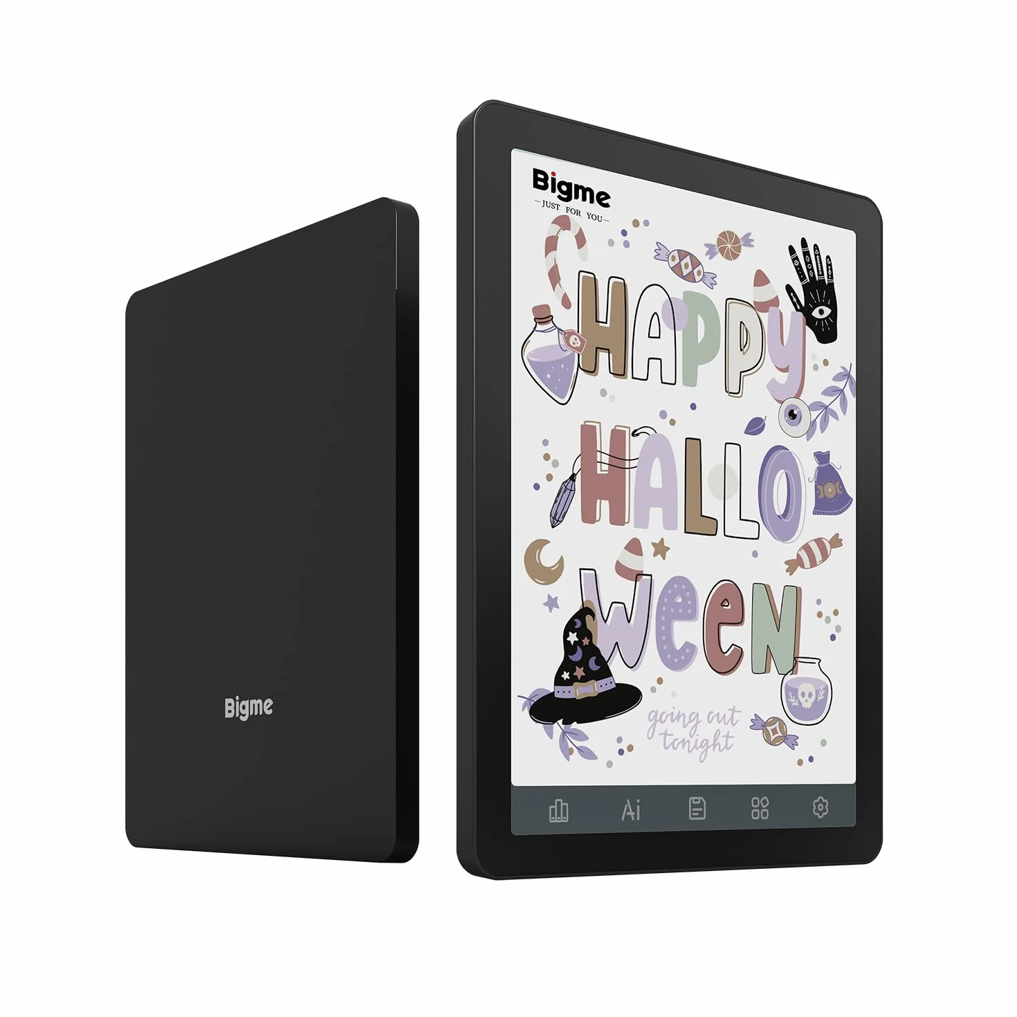 Bigme B6 6-calowy kolorowy czytnik e-papieru z systemem Android 14OS, 4 + 64 GB (czarny)