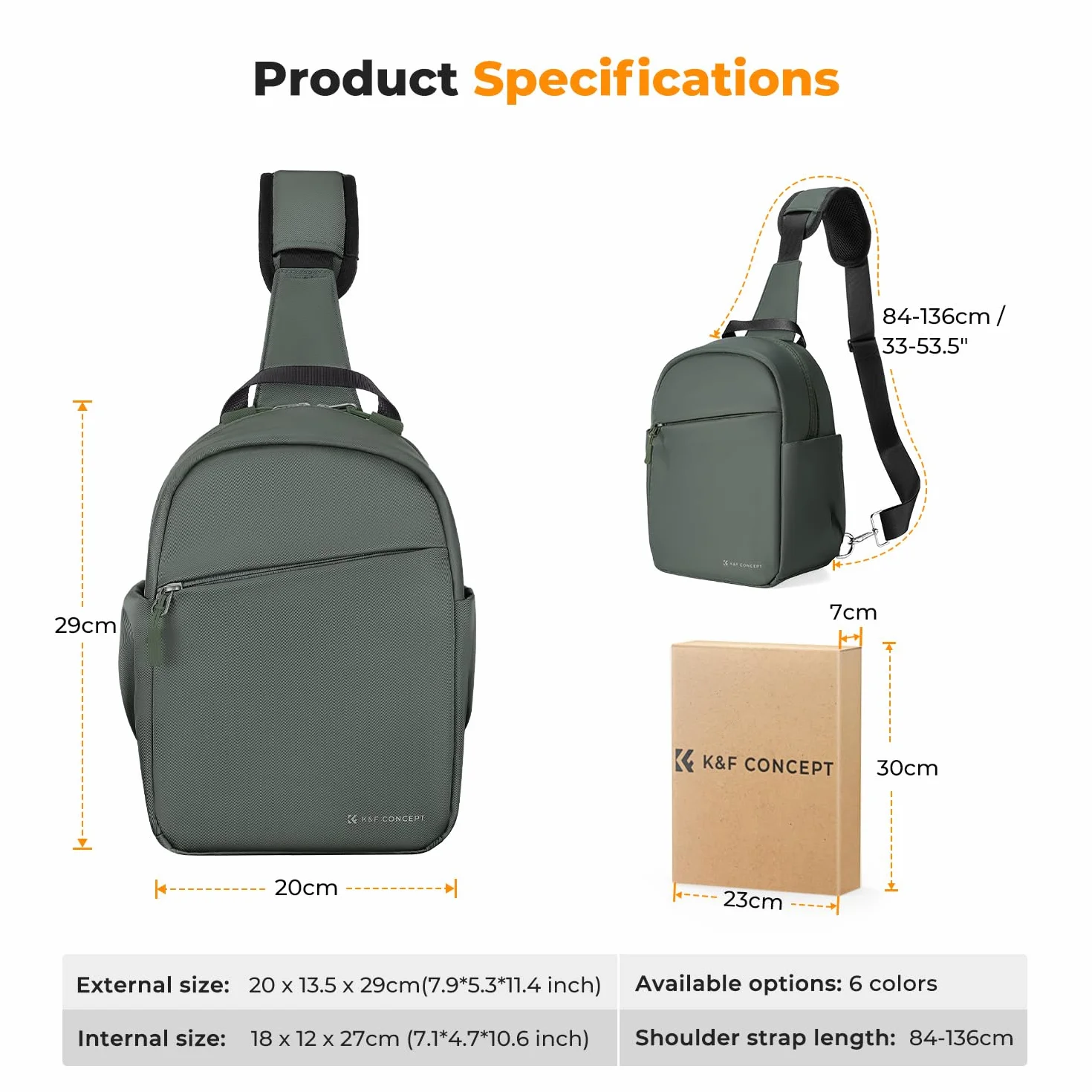 K&F CONCEPT Torba na aparat fotograficzny dla fotografów wodoodporny plecak na aparat fotograficzny laptop dla mężczyzn kobiet, ZIELONY, M, Formalny K&F Concept