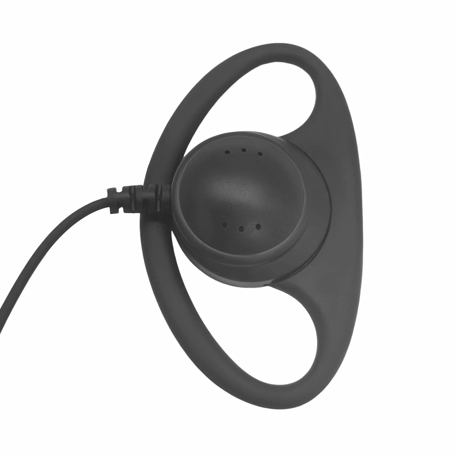 YZYPYM 2-pinowy dwukierunkowy radiowy zestaw słuchawkowy słuchawki z mikrofonem PTT do Kenwood Baofeng Retevis Samcom uv-5r uv5r uv82 rt68 rt22s rt21 rt27 rt19 h777 h-777s retc 15 (pierścień pętelkowy