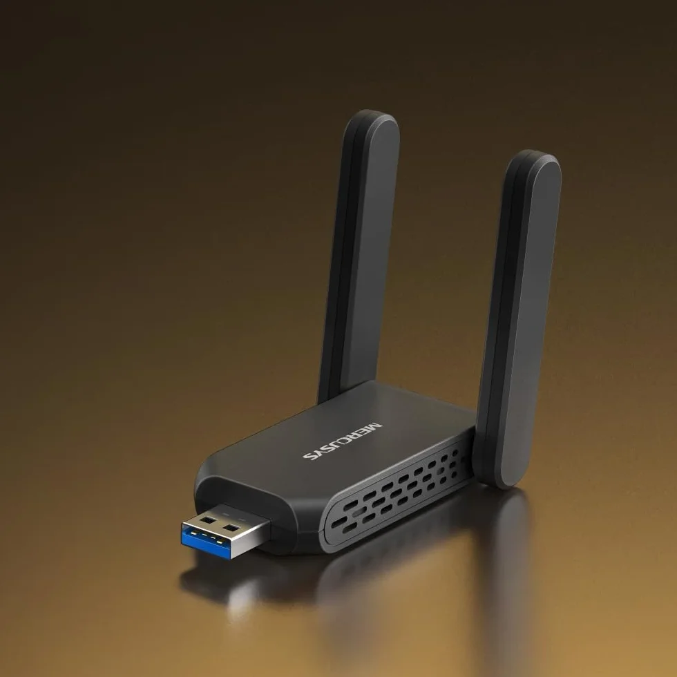 Mercusys MA72XH karta Wi-Fi AX1800 dwuzakresowa USB 3.0 WPA3 MU-MIMO Windows 11/10