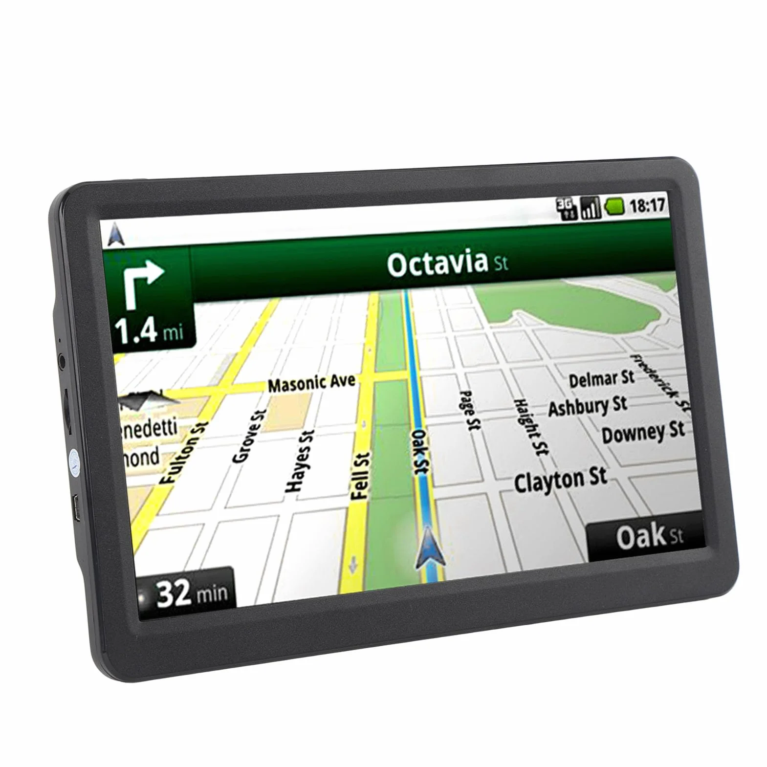 System Nawigacji GPS 9 -calowy Ekran Dotykowy Podpis Głosowy Prędkość Ostrzeżenie Red Ostrzeżenie Niestandardowe Trasy dla Samochodów Karetki Pogotowia