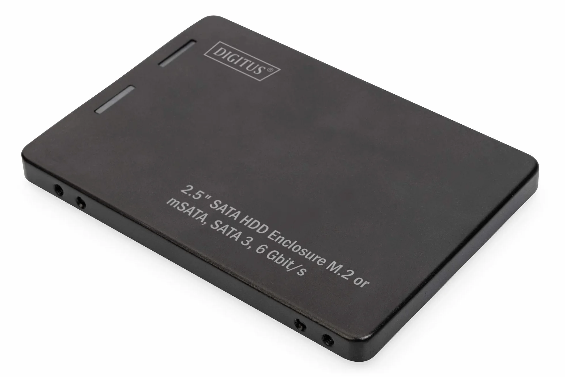 DIGITUS 2.5" adapter dysku twardego SATA do SSD M.2 mSATA SATA III 6 Gbit/s Czarny