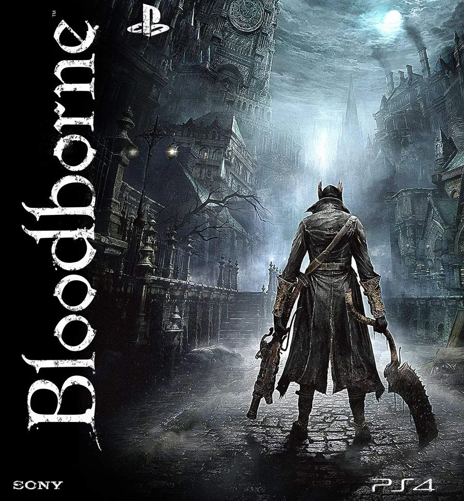Skin Kompatybilność dla PS4 old HD BLOODBORNE limitowana edycja COVER DECAL Faceplates and Skin
