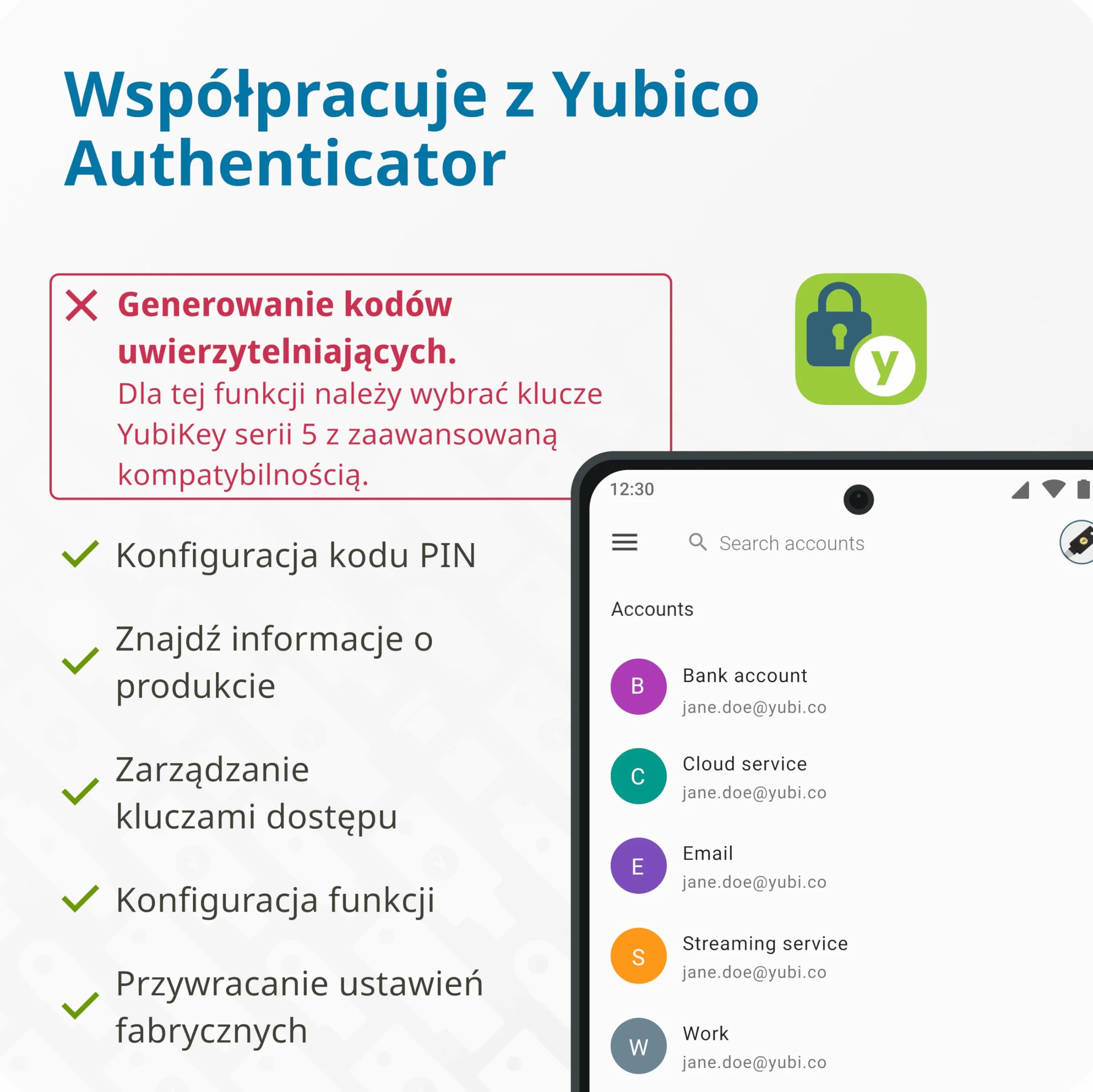 Security Key C NFC - U2F und FIDO2