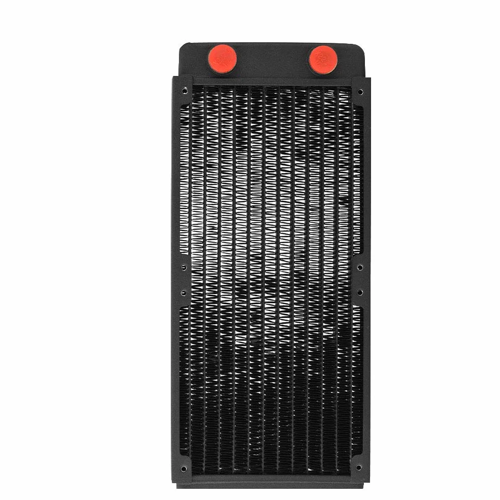 GOWENIC Wysokowydajny Wymiennik Ciepła Cieczy 360 Mm |Chłodnica Miedziana do Portu G1/4 Chłodzenia Wodnego Komputera PC (240 mm)