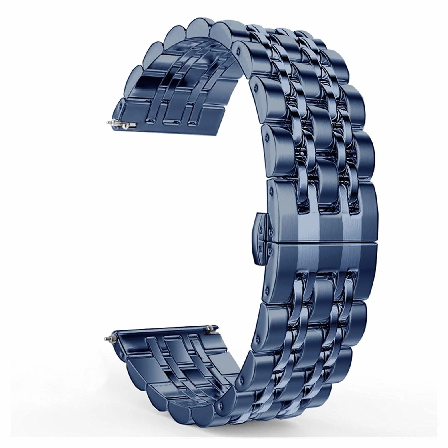 Pasek obserwacyjny odpowiedni do inteligentnej metalowej opaski, 20 mm, wymiennego paska ze stali nierdzewnej 22 mm