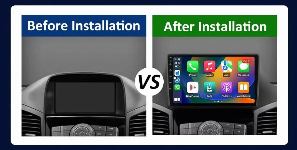 System Audio Z Apple Carplay I Android Auto dla VW Sharan 2012-2018 Odtwarzacz Wideo Car Play Mirror Link, Siri/Airplay/Aux/Radio, Odtwarzacz, 8 Rdzeń 4G+64G