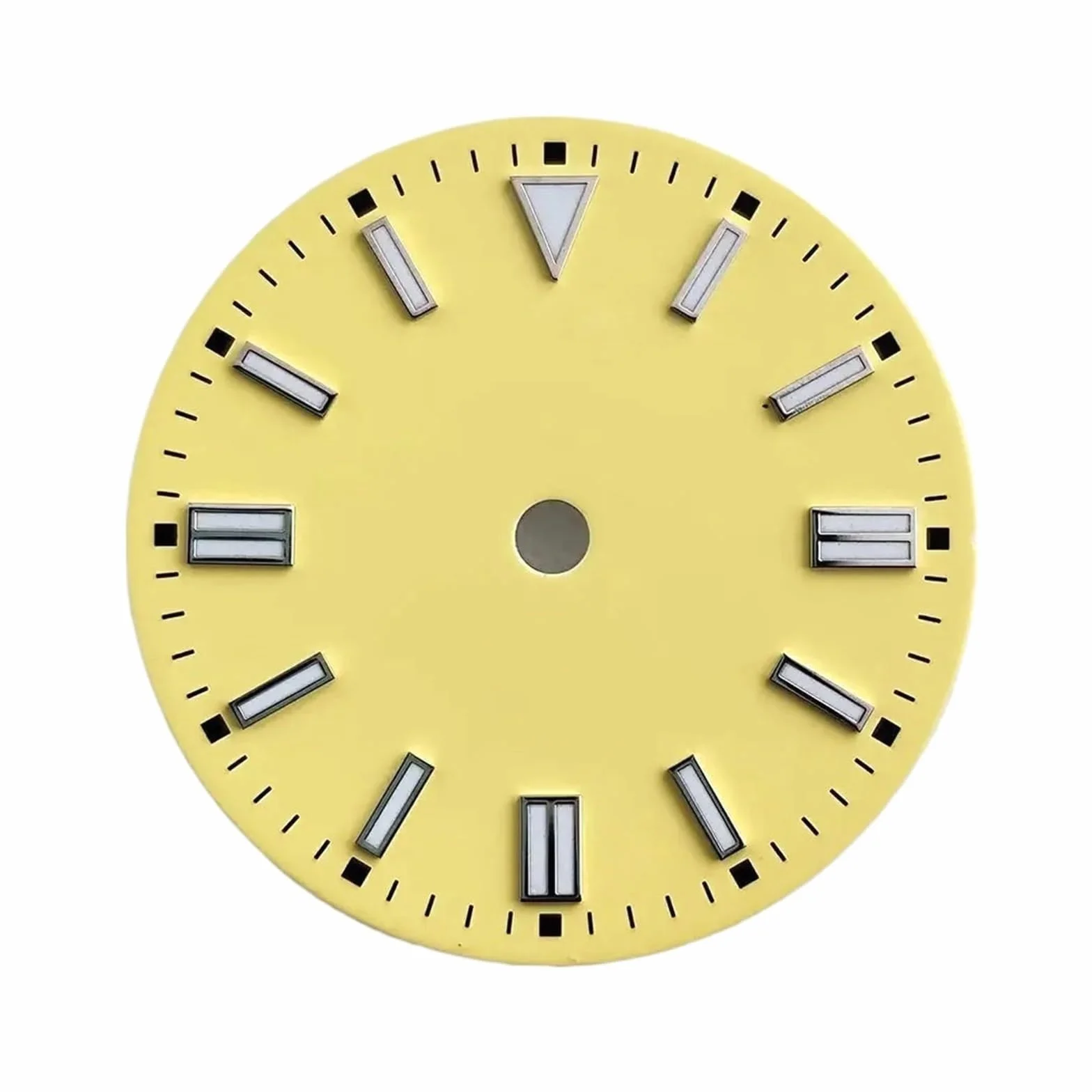 28.5mm Wieczysta Sterylna Świecąca Żółta Czarna Niebieska Zielona Tarcza Zegarka Pasuje Do Akcesoriów Do Zegarków NH35/8215/2836