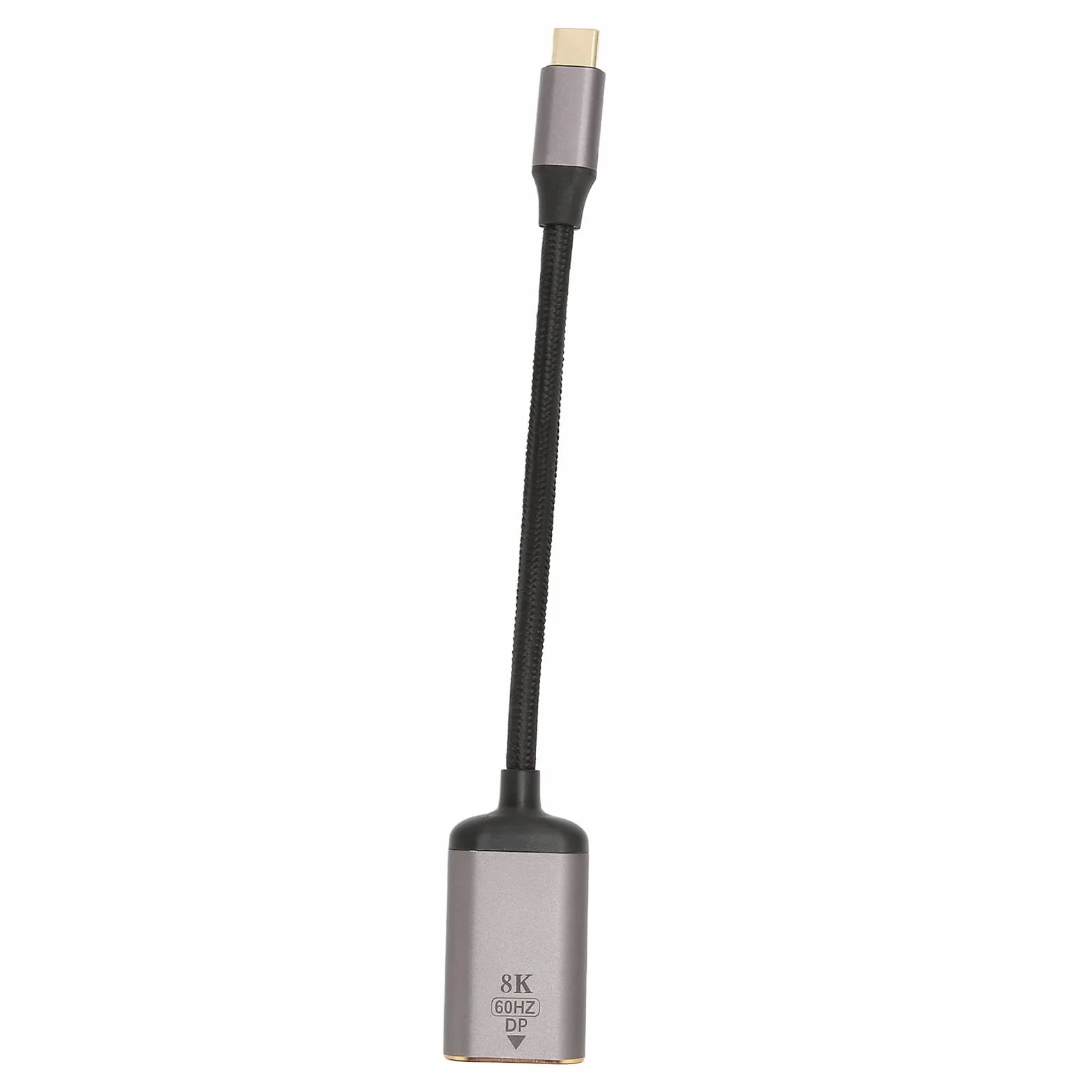 Adapter USB C na DisplayPort, Konwerter 8K 30Hz 4K 144Hz HDR Typu C na DP 1.4 do Domowego Biura, Projektor