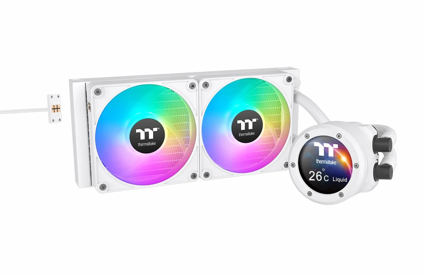 Thermaltake TH240 V2 Ultra EX ARGB | Snow Edition | All-In-One Liquid Cooler